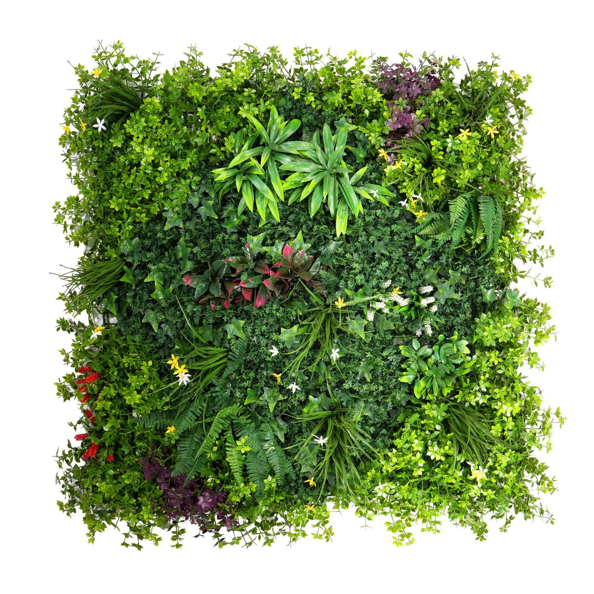 Faux Greenery Wall Panel for Commercial Backdrops