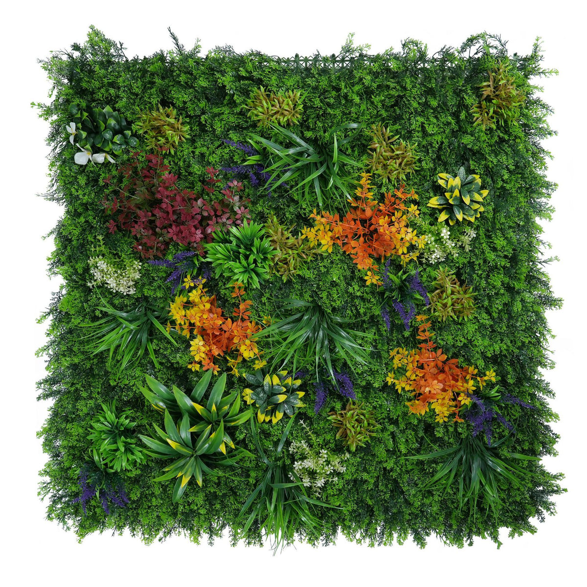 Faux Greenery Wall Panel for Commercial Backdrops