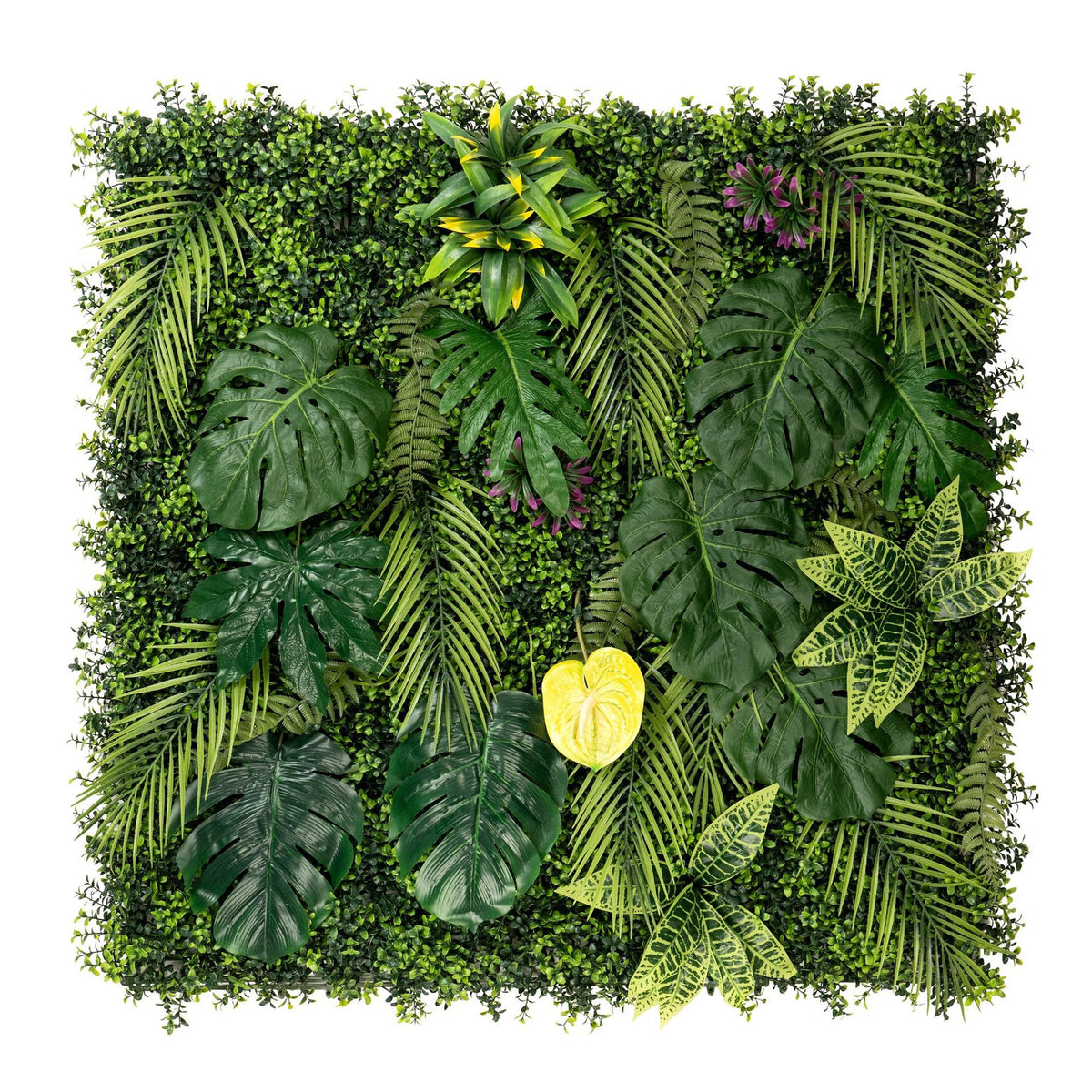 Faux Greenery Wall Panel for Commercial Backdrops