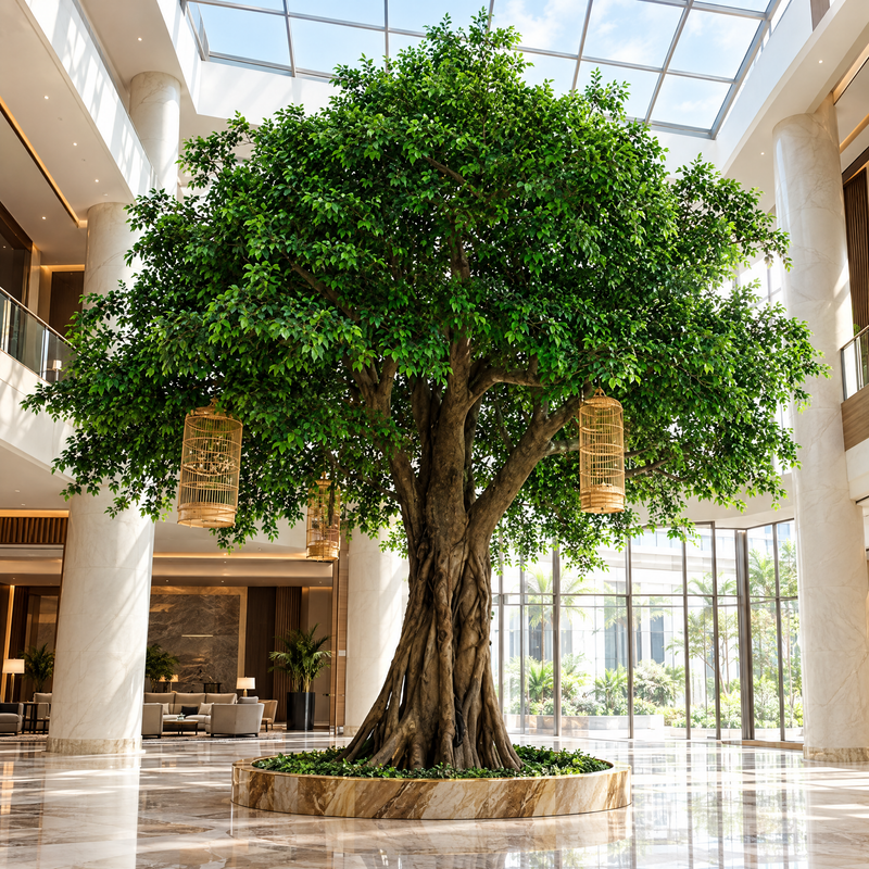 Large/Giant Artificial Trees (7 ft+)
