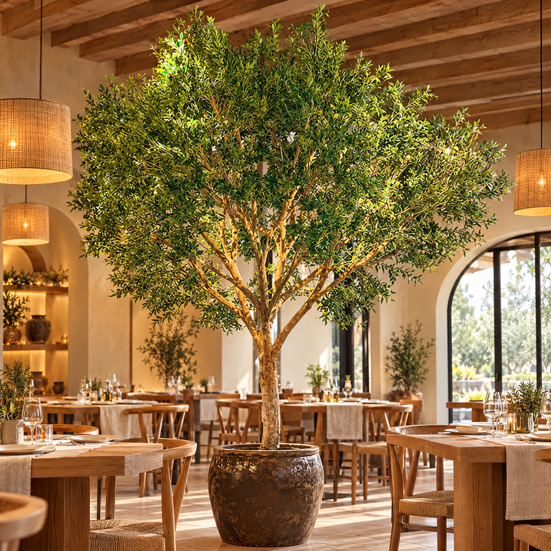 Faux Olive Trees
