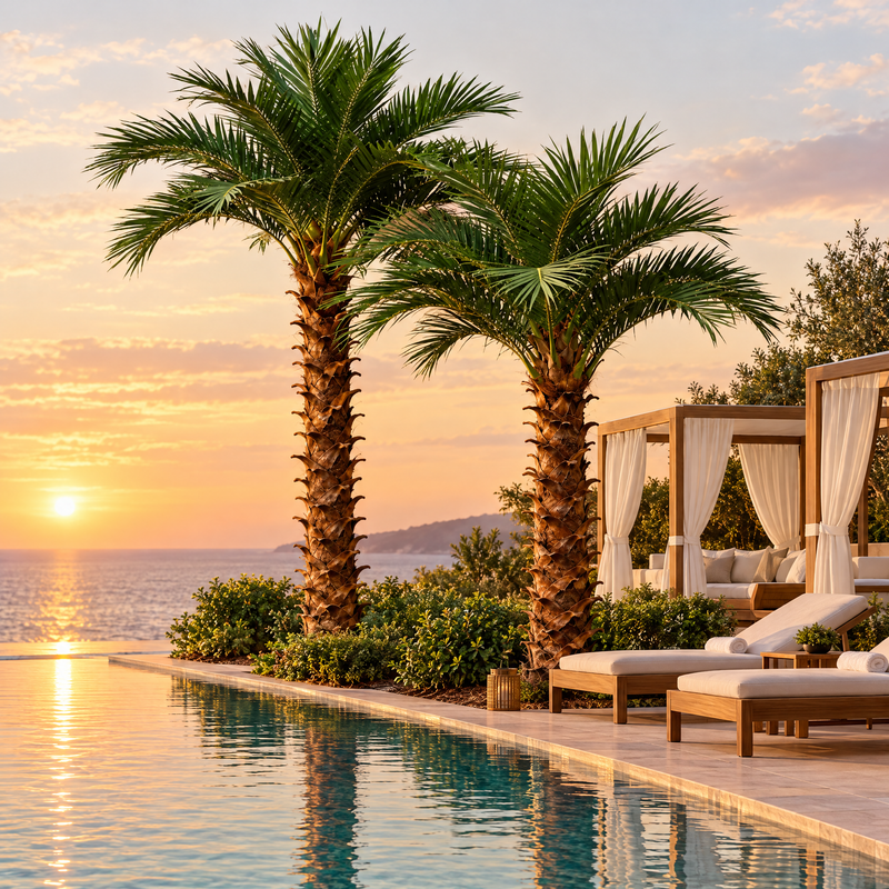 Artificial Palm Trees