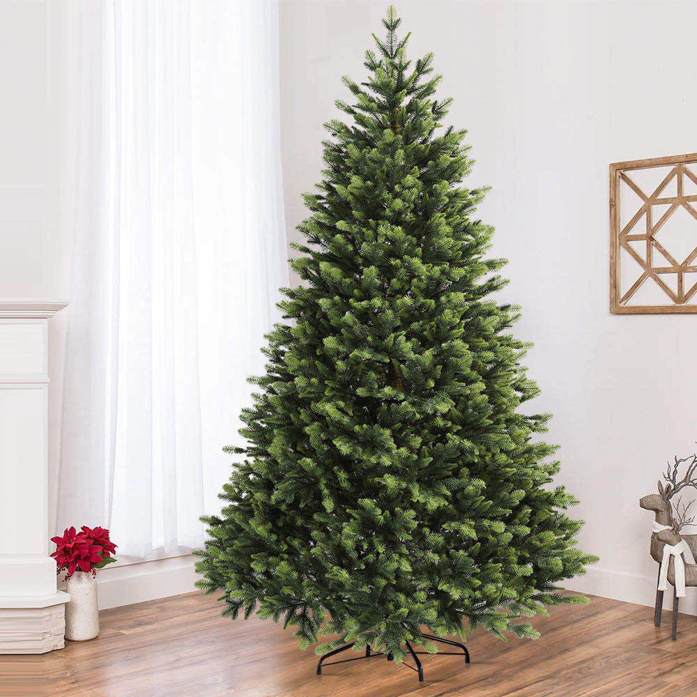 Foldable Artificial Christmas Pine Tree for Commercial Holiday Installations