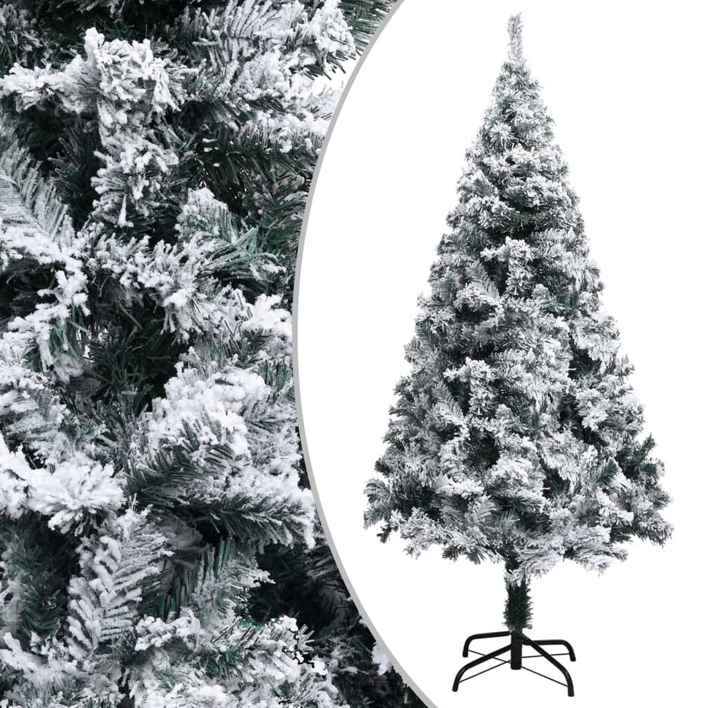 Green Artificial Christmas Tree With Pre Lit Ball