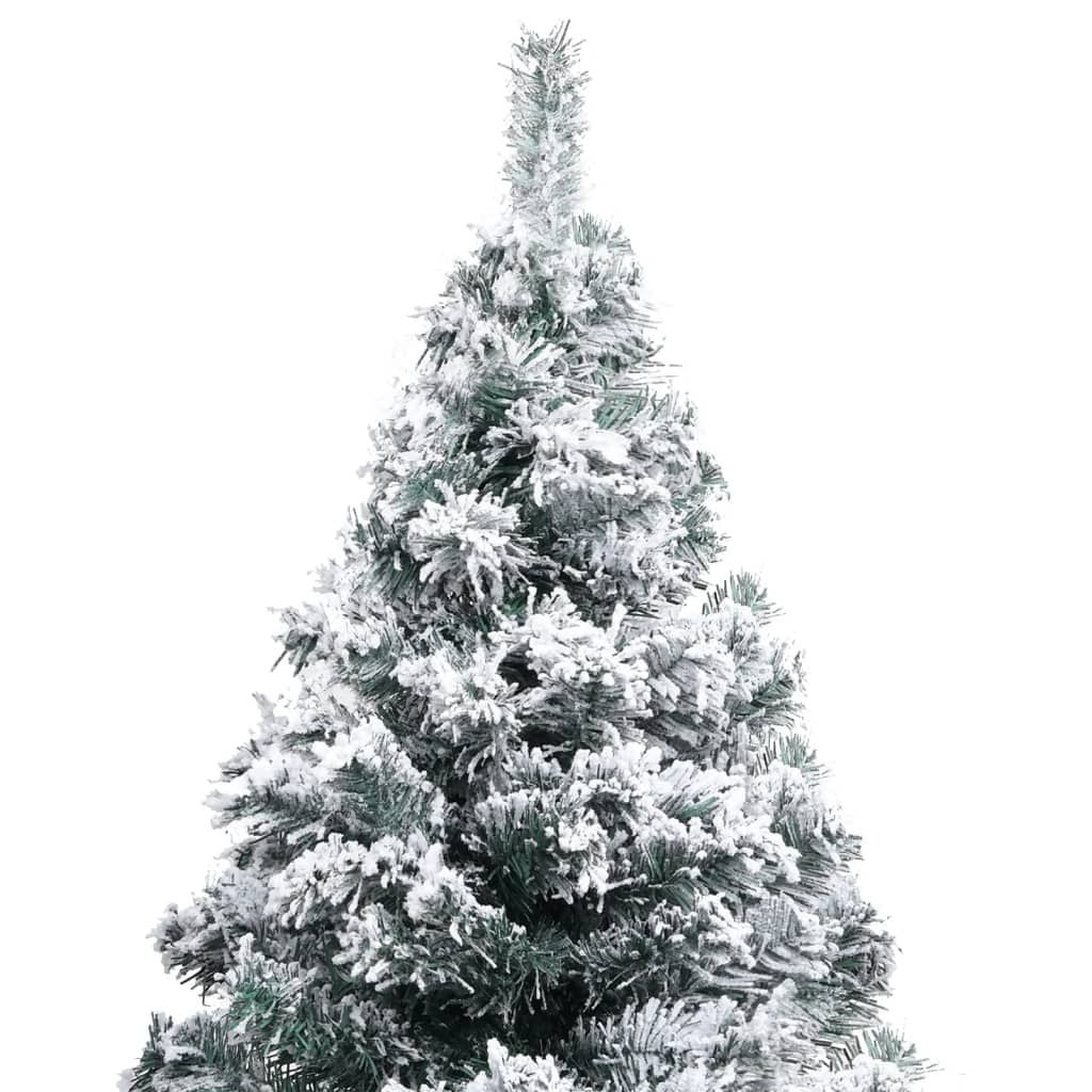 Green Artificial Christmas Tree With Pre Lit Ball