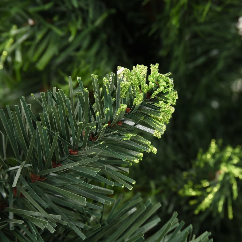 Green Artificial Pre Lit Christmas Tree With Standing Base