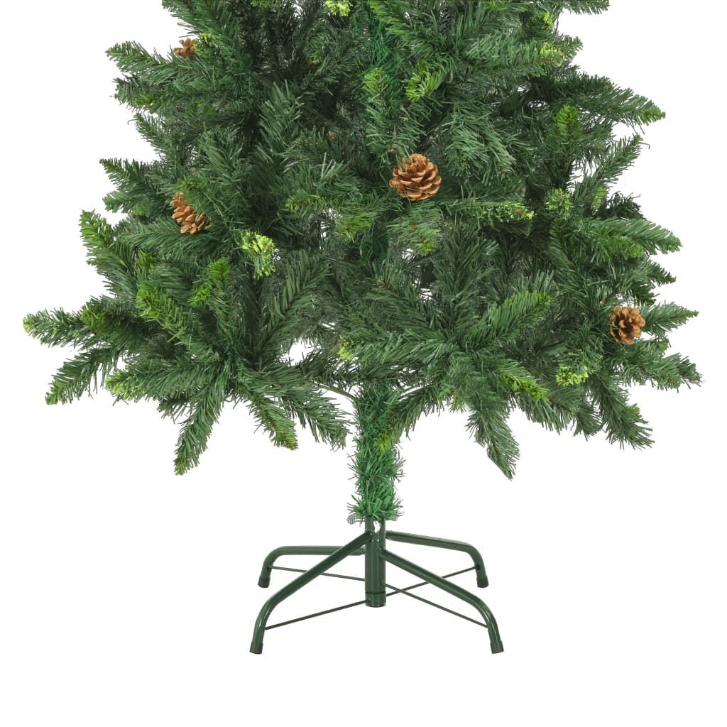 Green Artificial Pre Lit Christmas Tree With Standing Base