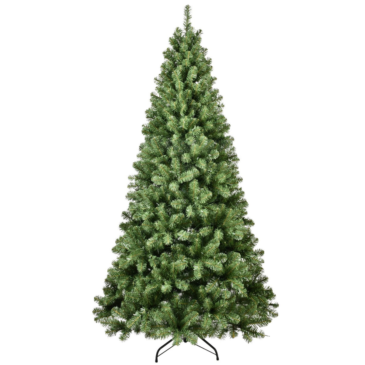 Pre-Lit Green Fir Artificial Christmas Tree with Classic Needle Tips
