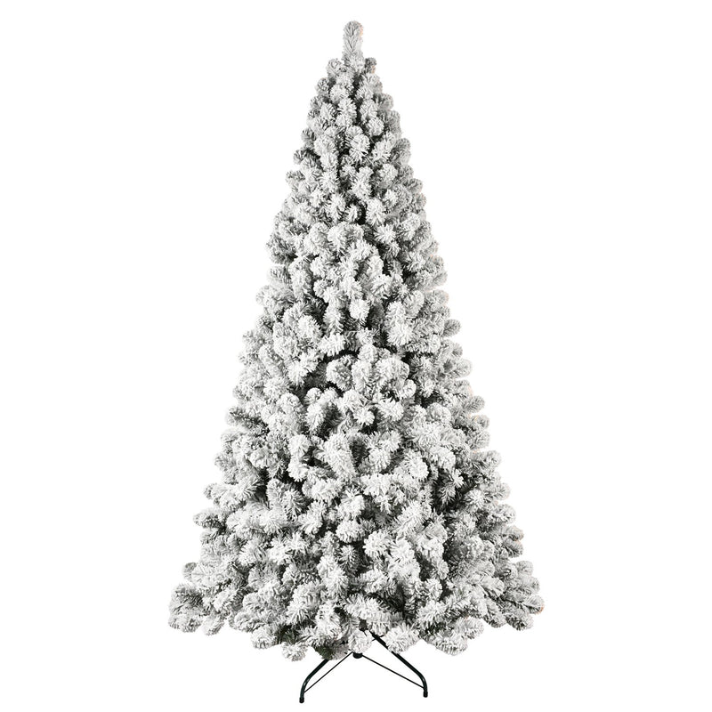 Snowfall Fir Artificial Christmas Tree with Thick White Flocking