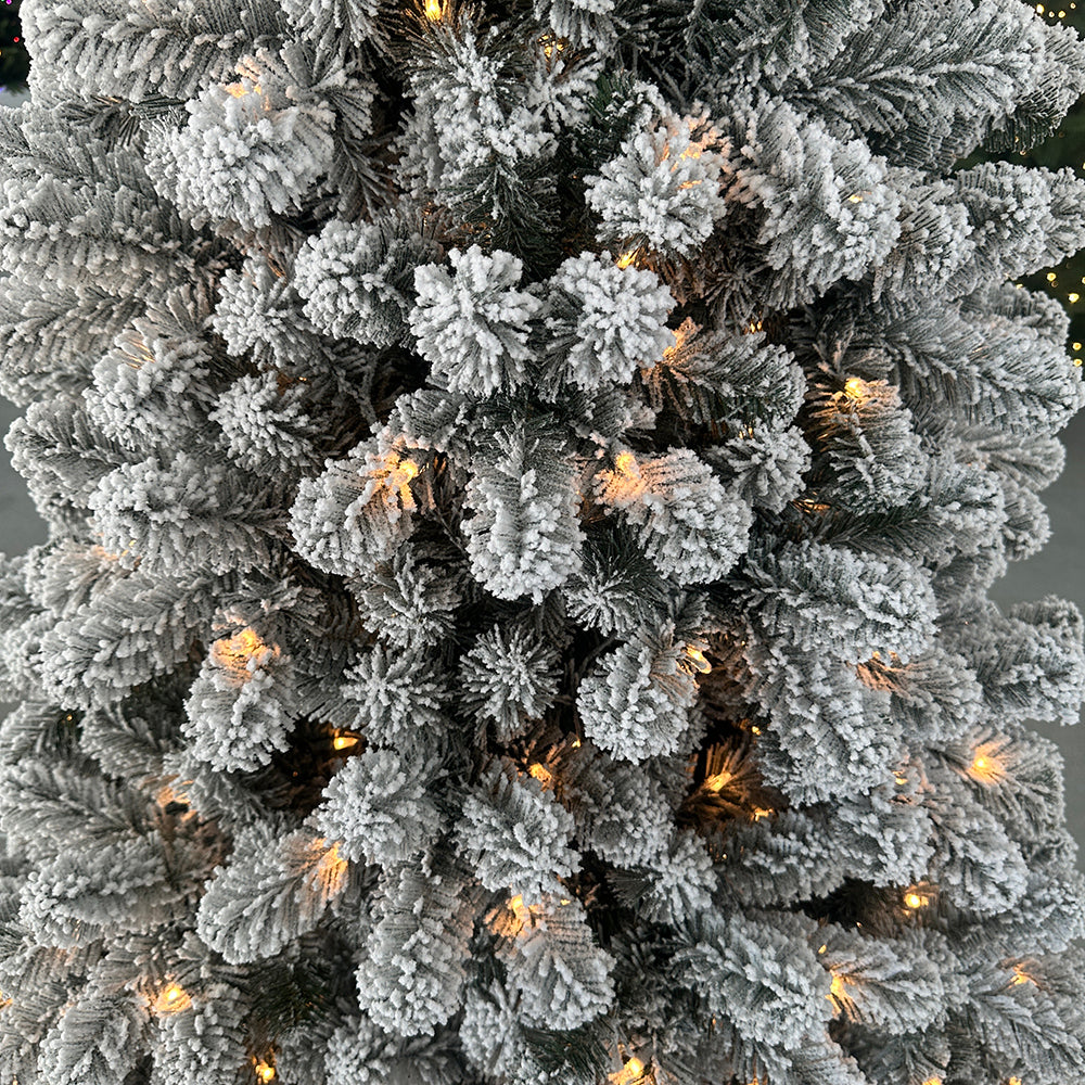 Heavy Snow Flocked Cedar Artificial Christmas Tree