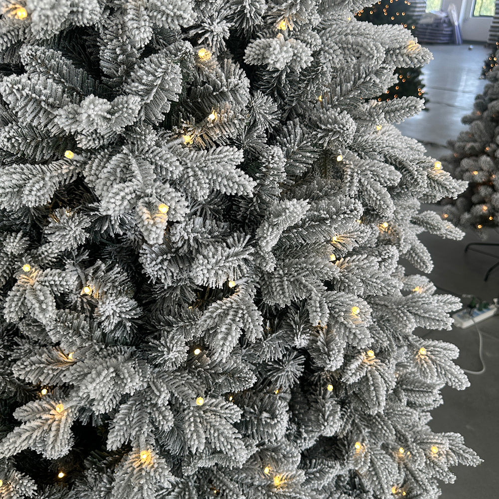 Heavy Snow Flocked Cedar Artificial Christmas Tree