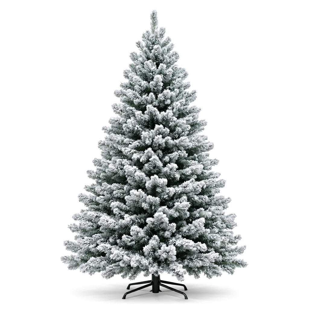 Heavy Snow Flocked Cedar Artificial Christmas Tree