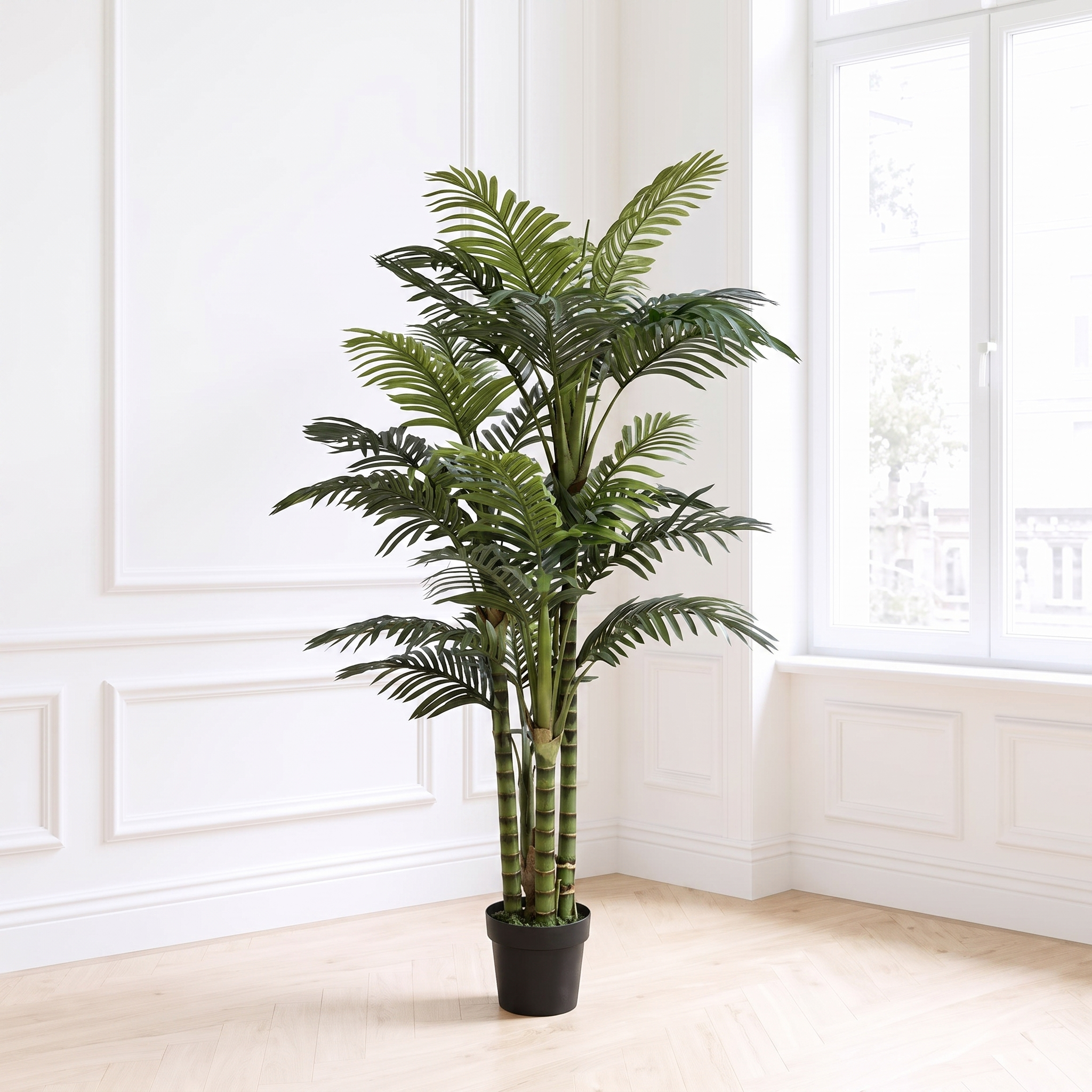 Palma Areca Artificial de Piso en Maceta para Interiores