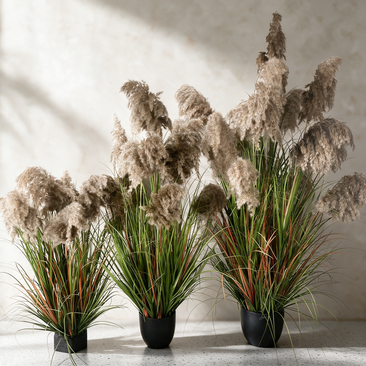 Artificial Reed Grass Stems for Window and Hotel Displays