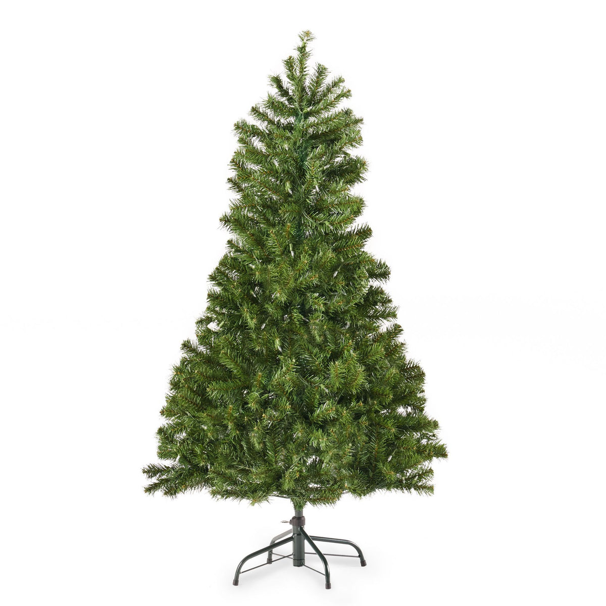 Hinged Christmas Tree with Clear Lights for Commercial Displays