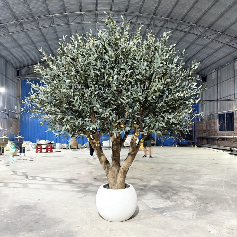 Large Faux Olive Tree for Greek Restaurant