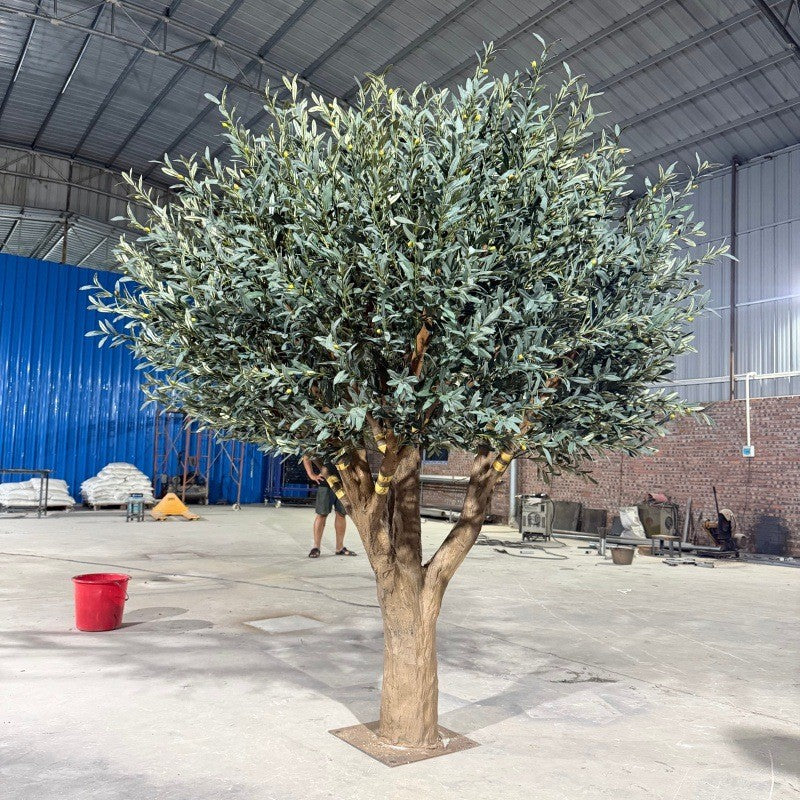Large Faux Olive Tree for Greek Restaurant