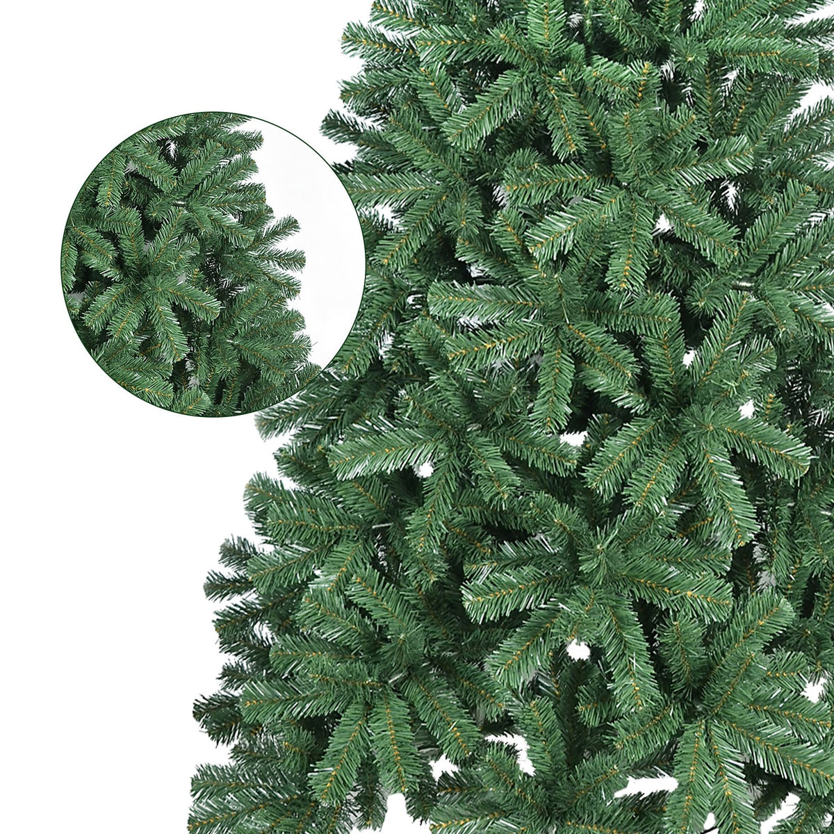 Classic Pine Artificial Christmas Tree with Tapered Silhouette
