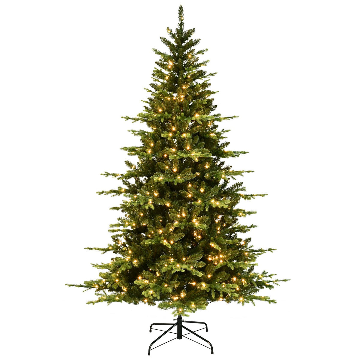Norway Spruce Artificial Christmas Tree with Two-Tone Green Tips
