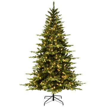 Norway Spruce Artificial Christmas Tree with Two-Tone Green Tips