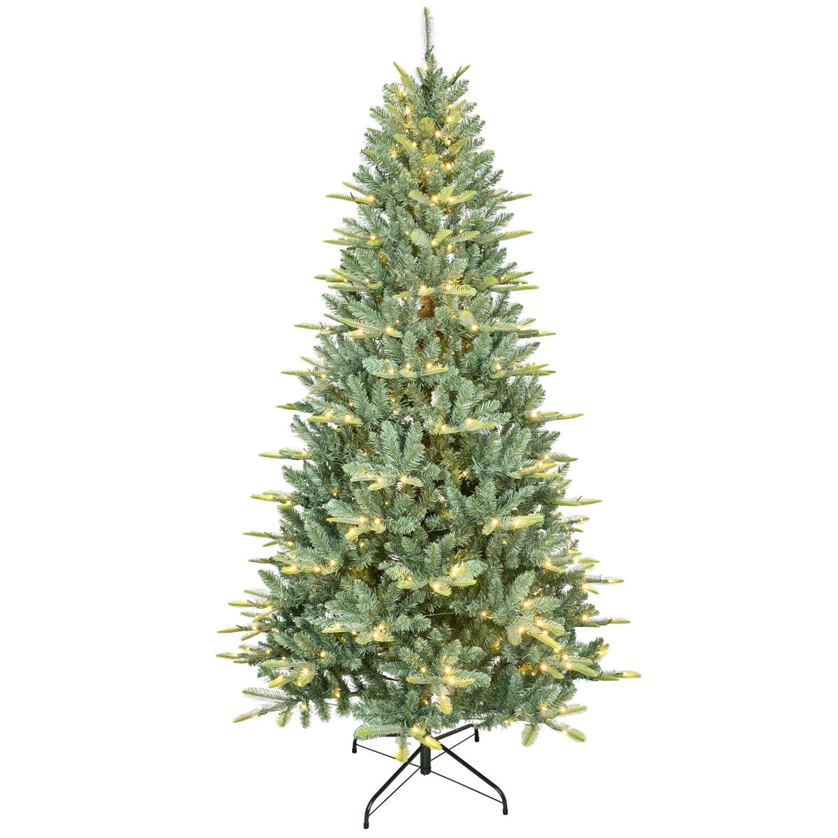 Colorado Spruce Artificial Christmas Tree with Sage Blue Needles