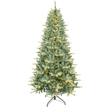 Colorado Spruce Artificial Christmas Tree with Sage Blue Needles