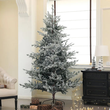 Nordic Pine Artificial Christmas Tree with Snow Flocked Tips