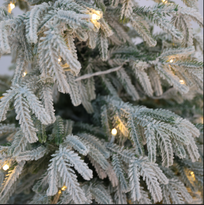 Nordic Pine Artificial Christmas Tree with Snow Flocking