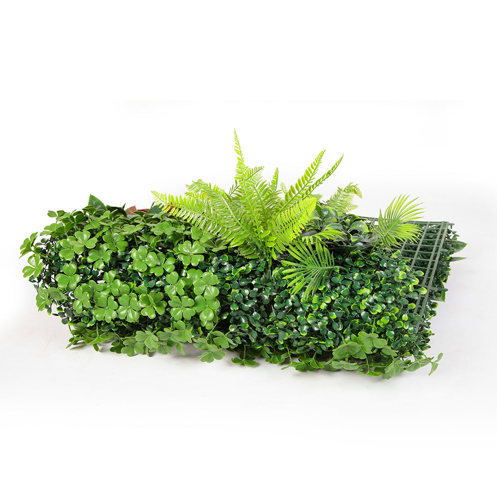 Plastic Artificial Plants Tropical Jungle Wall Panel