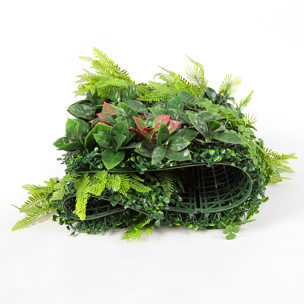Plastic Artificial Plants Tropical Jungle Wall Panel