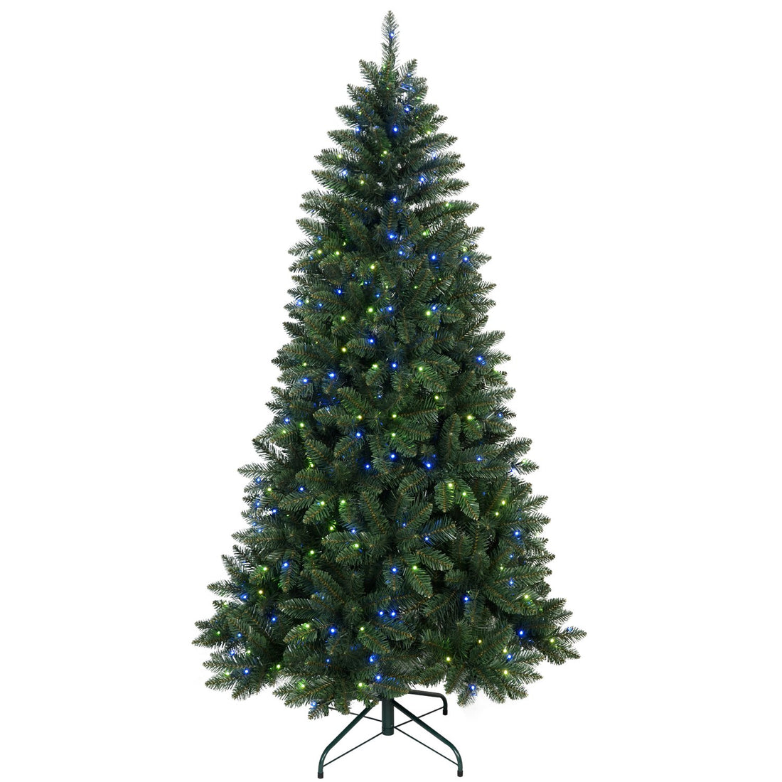 Smart Pine Artificial Christmas Tree with Color Changing WiFi Lights