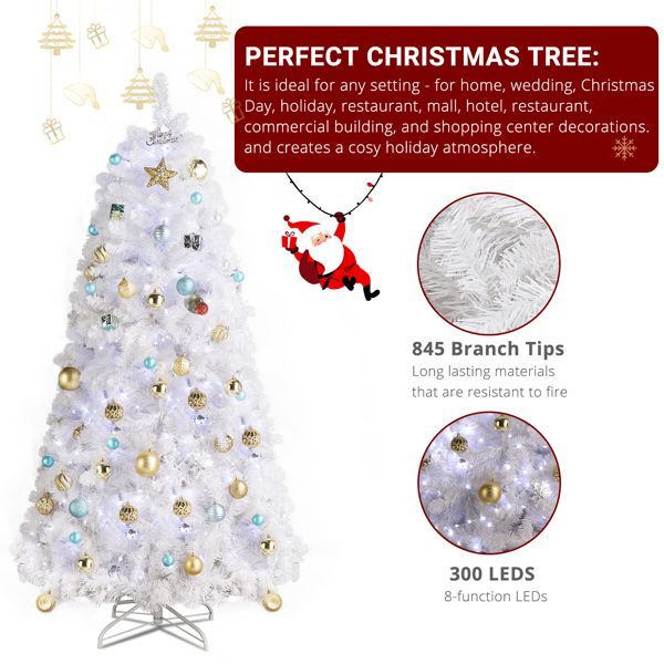 Pre Lit Christmas Tree with Remote Lighting Modes