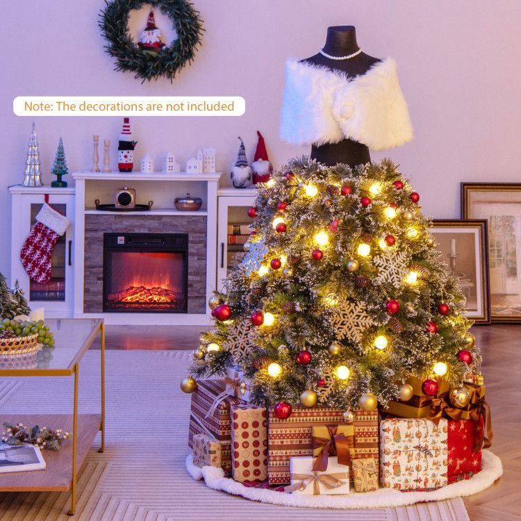 Pre Lit Mannequin Dress Form Artificial Christmas Tree
