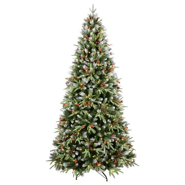 Premium Indoor Christmas Tree Artificial LED Lit Green Tree