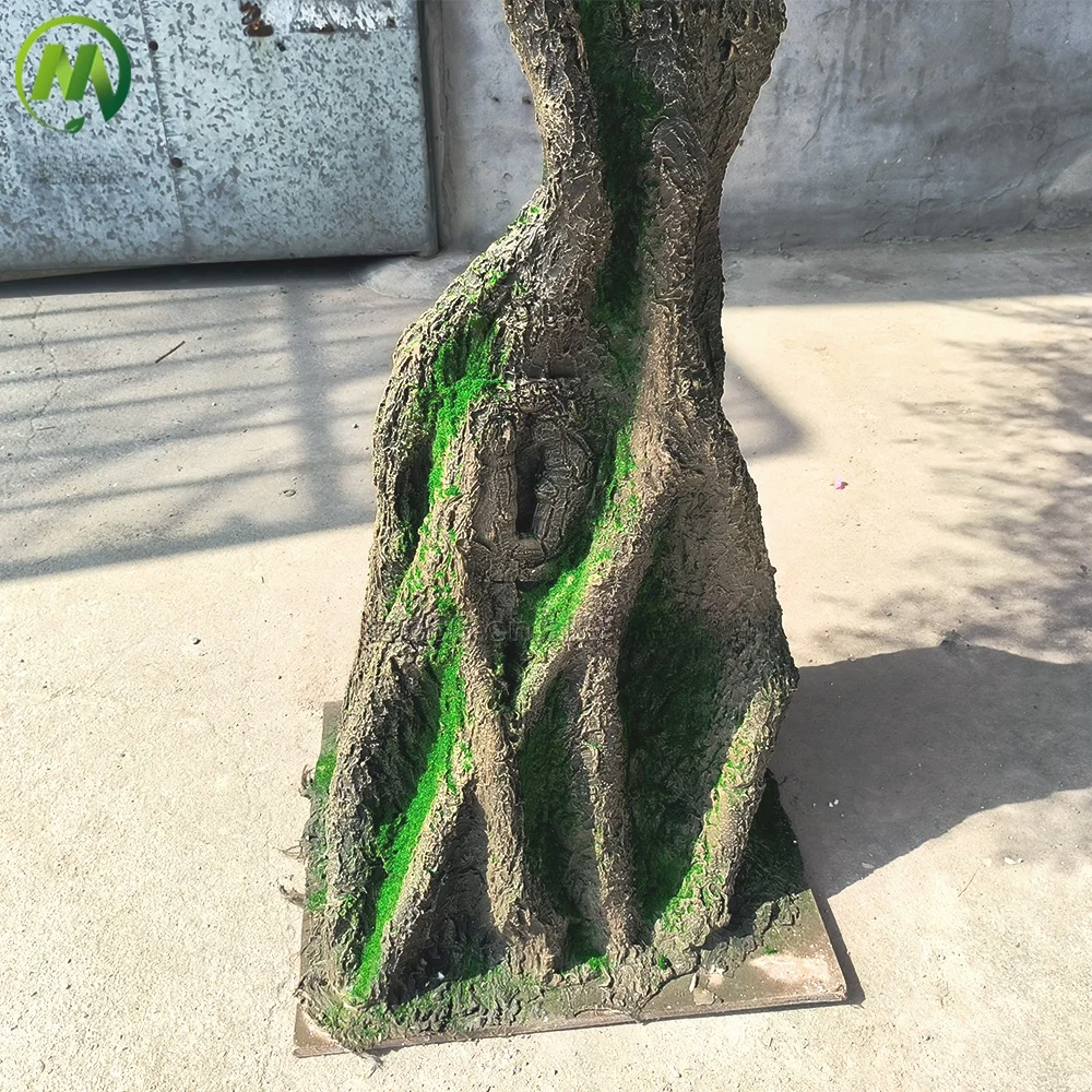 Realistic Artificial Nandina Tree Fiberglass Trunk Faux Tree