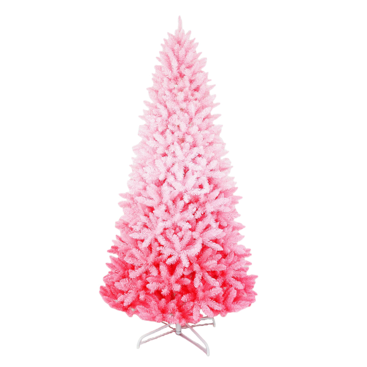 Royal Fir Pink Artificial Christmas Tree with Full Dense Branches