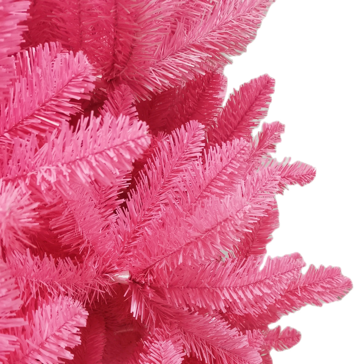 Royal Fir Pink Artificial Christmas Tree with Full Dense Branches