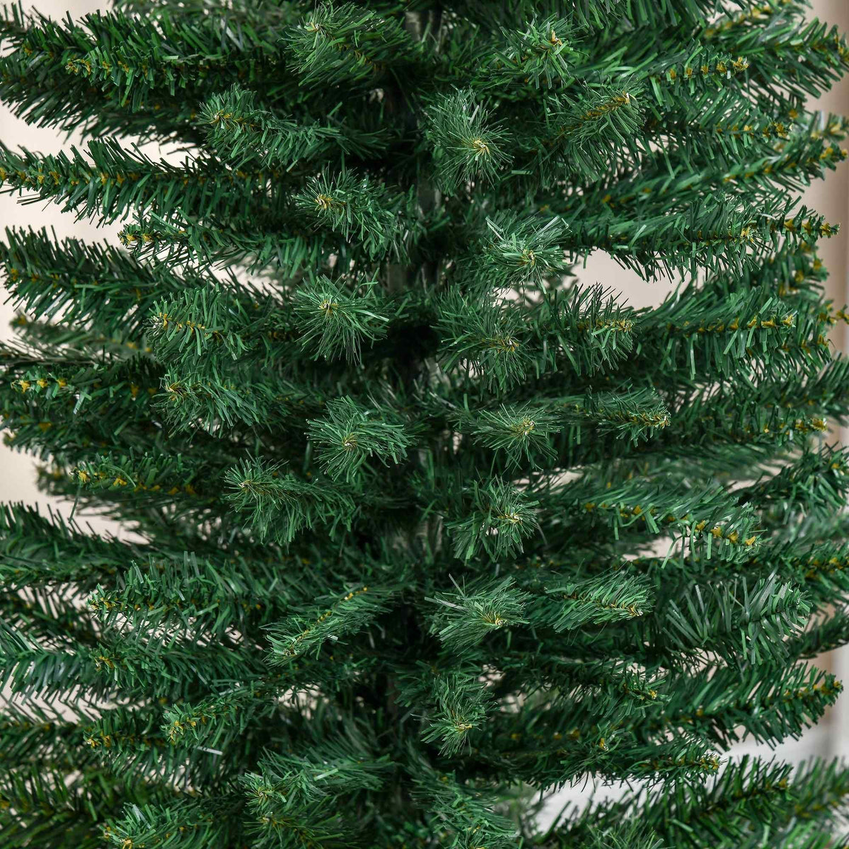 Slim Christmas Tree Pencil Tree with Plastic Stand