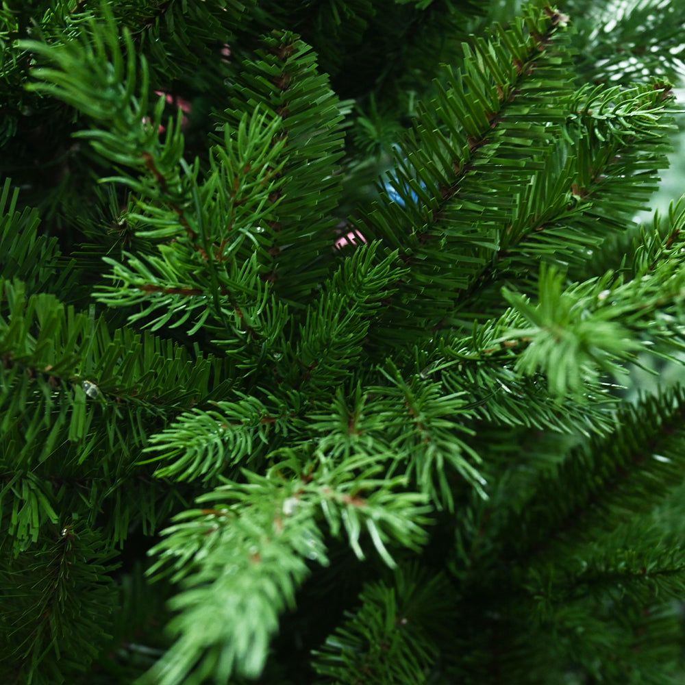 Slim Green Pencil Artificial Christmas Tree with Realistic Dense PVC PE Branches