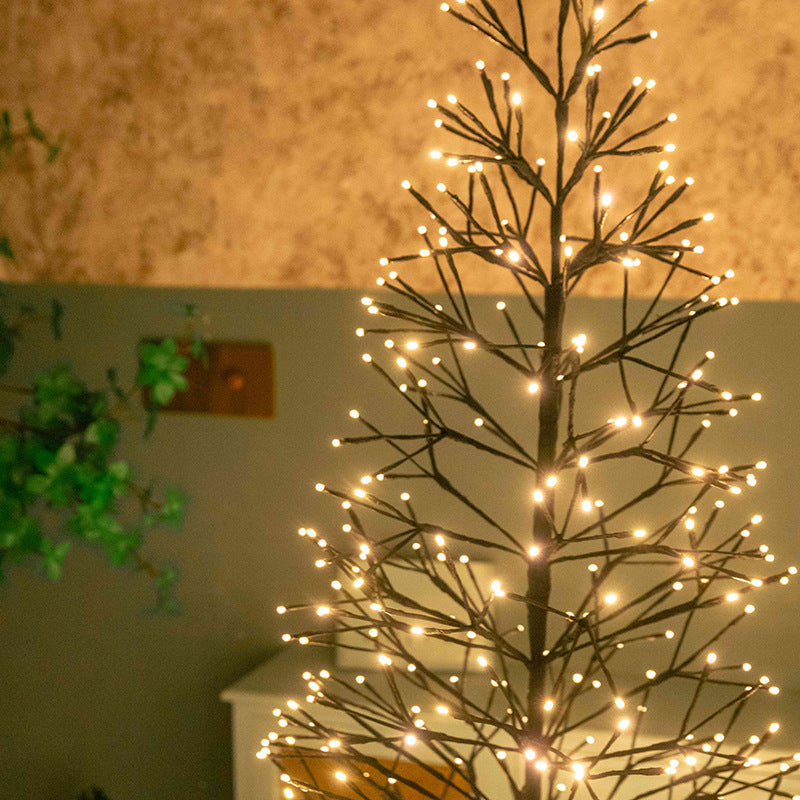 Sparse Branch LED Artificial Christmas Tree with Warm White Lights