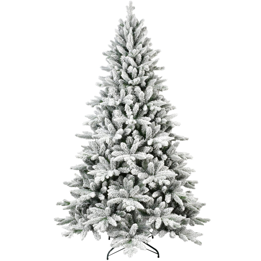Nordmann Fir Artificial Christmas Tree with Snow Flocked Branches