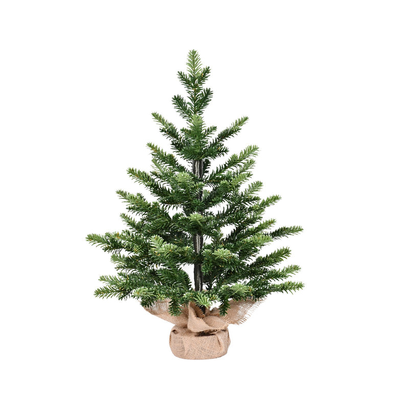 Mini Pine Tabletop Artificial Christmas Tree with Lifelike PE Tips