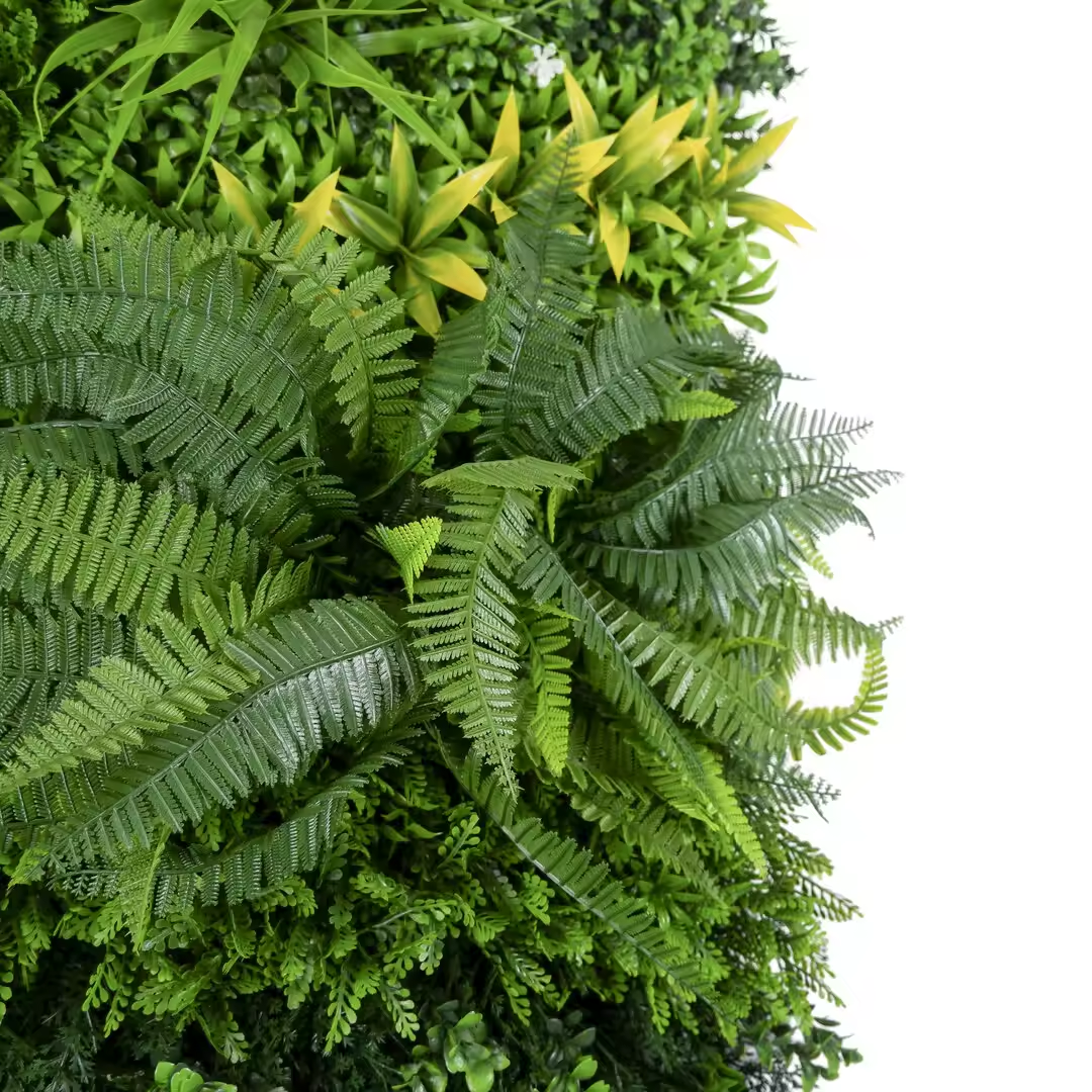 Vertical Artificial Grass Wall Panel 100x100cm Modern