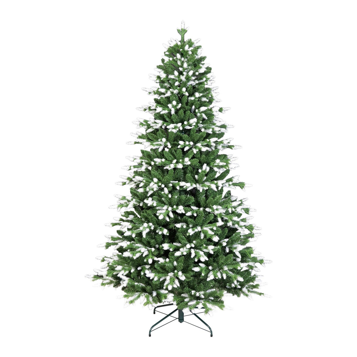 Silver Tip Fir Artificial Christmas Tree with Frosted Branch Tips