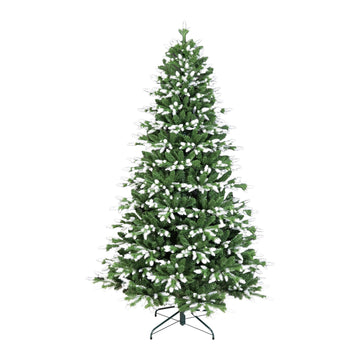 Silver Tip Fir Artificial Christmas Tree with Frosted Branch Tips