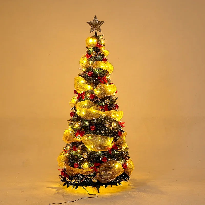 Wholesale Christmas Tree 5ft 6ft 7ft Snow Flocked White Artificial Christmas Tree Decorative Pop up Tree